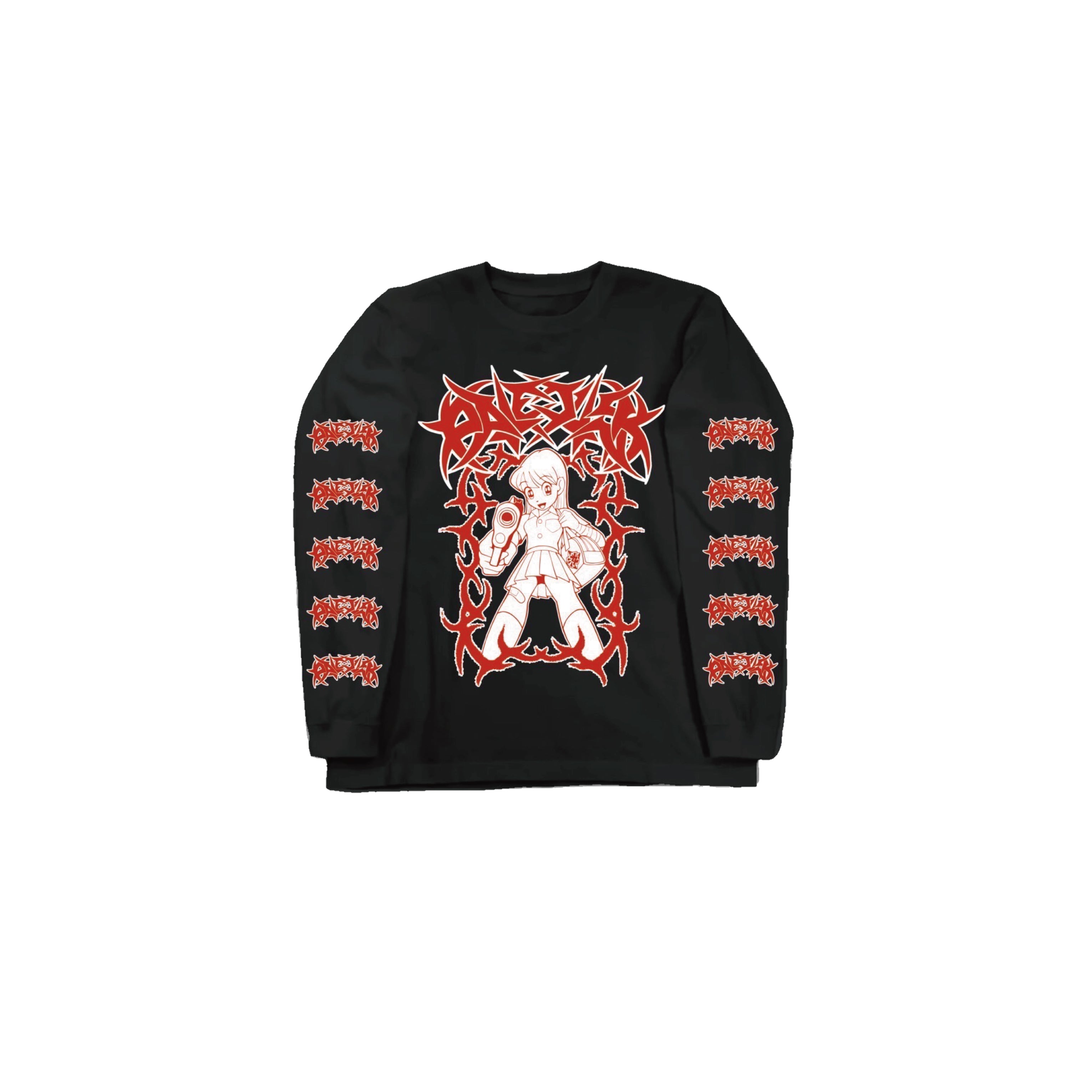 PD JK L/S TEE black – LIVENODE STORE
