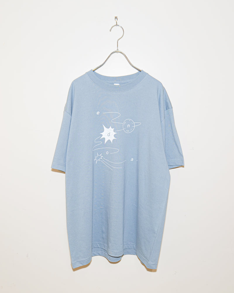つながるほし T-shirt / Blue
