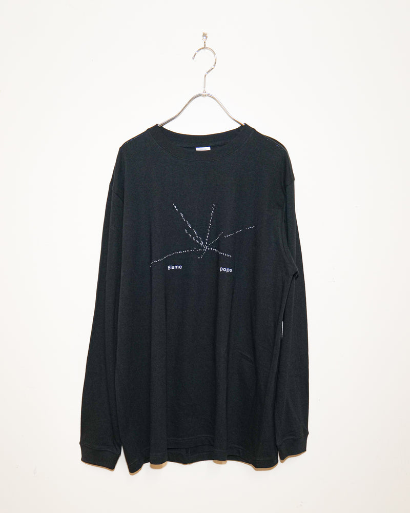 long-sleeve T-shirt ASCⅡ / Black