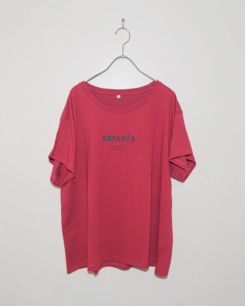 シンプルロゴTシャツ / Enji