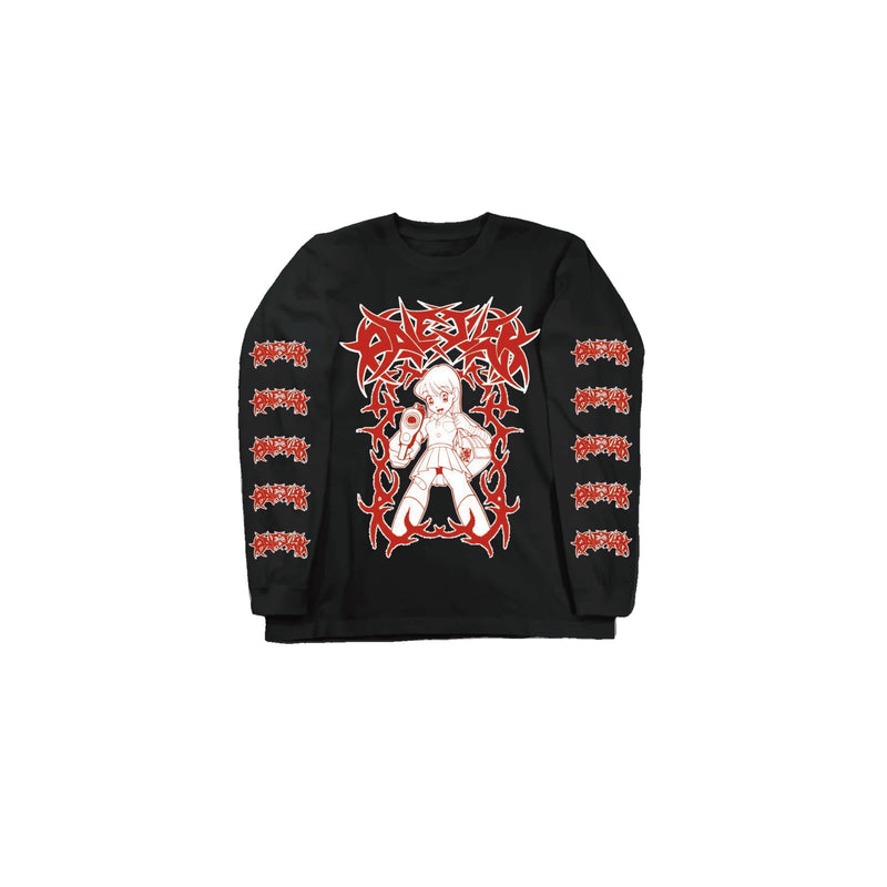 PD JK L/S TEE black