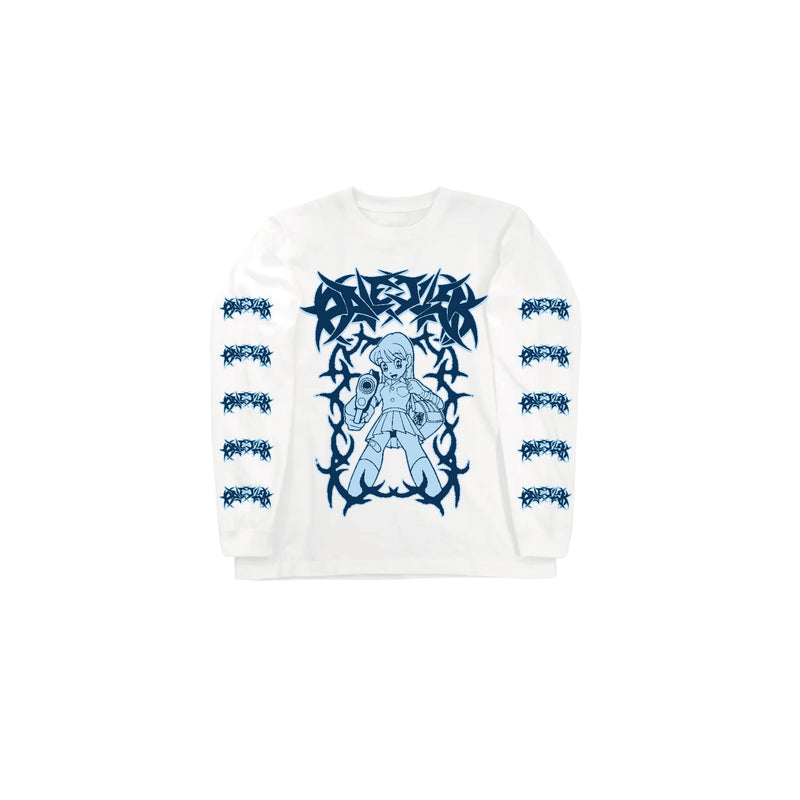 PD JK L/S TEE white