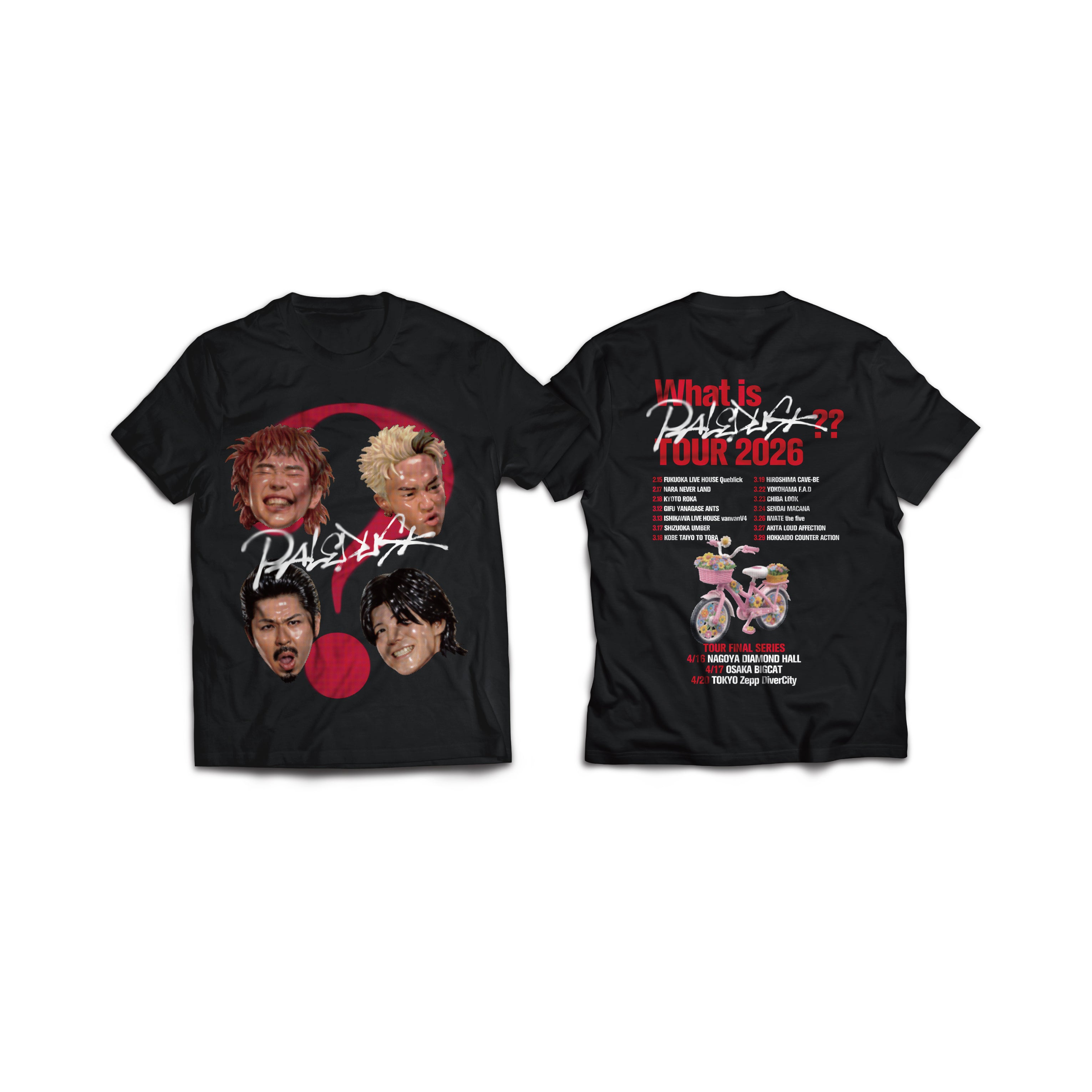【新品未使用】Paledusk TOUR 2026 グッズ Tシャツ XL What is Paledusk??TOUR 2026 S/S TEE – LIVENODE STORE